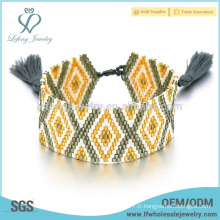 Bijoux Diy style bohème, bracelet motif graine